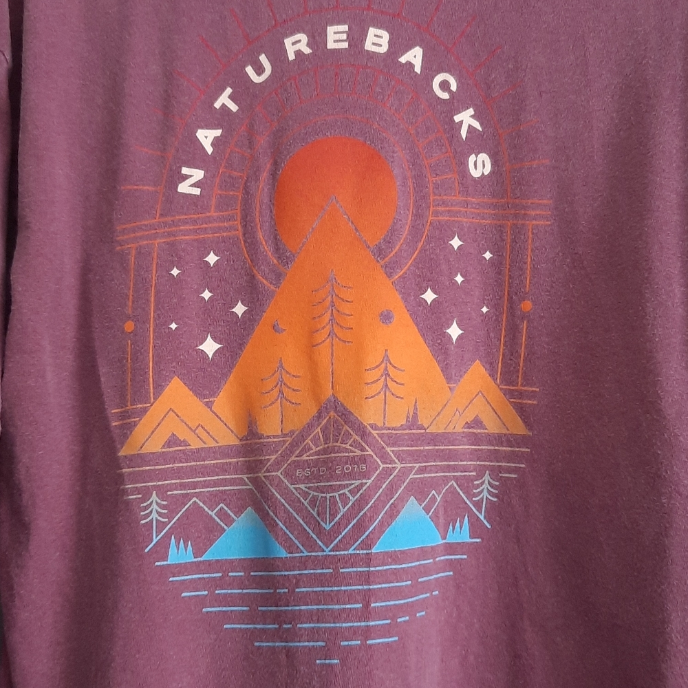 Nature Backs ladies med long sleeve tee